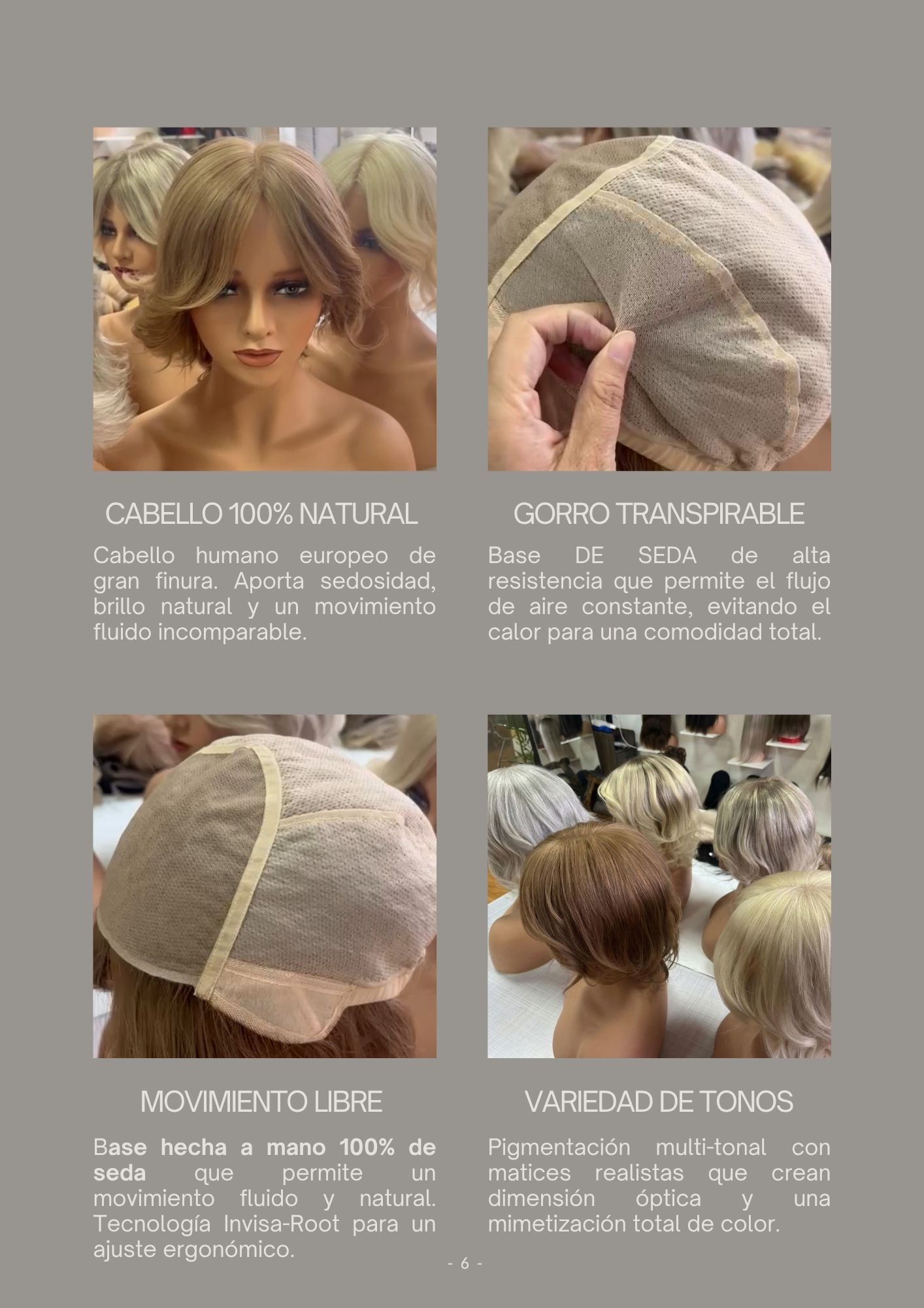 Catálogo de Pelucas Enzo Hair Society