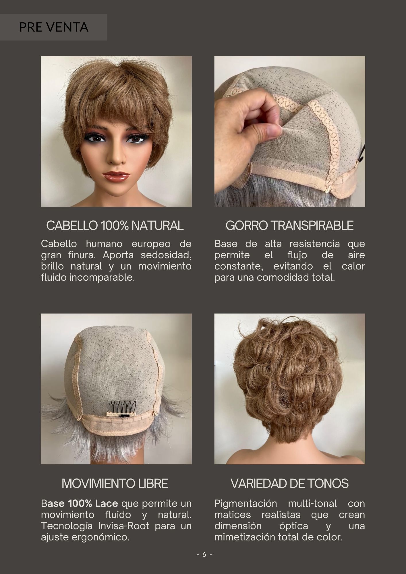 Catálogo de Pelucas Enzo Hair Society