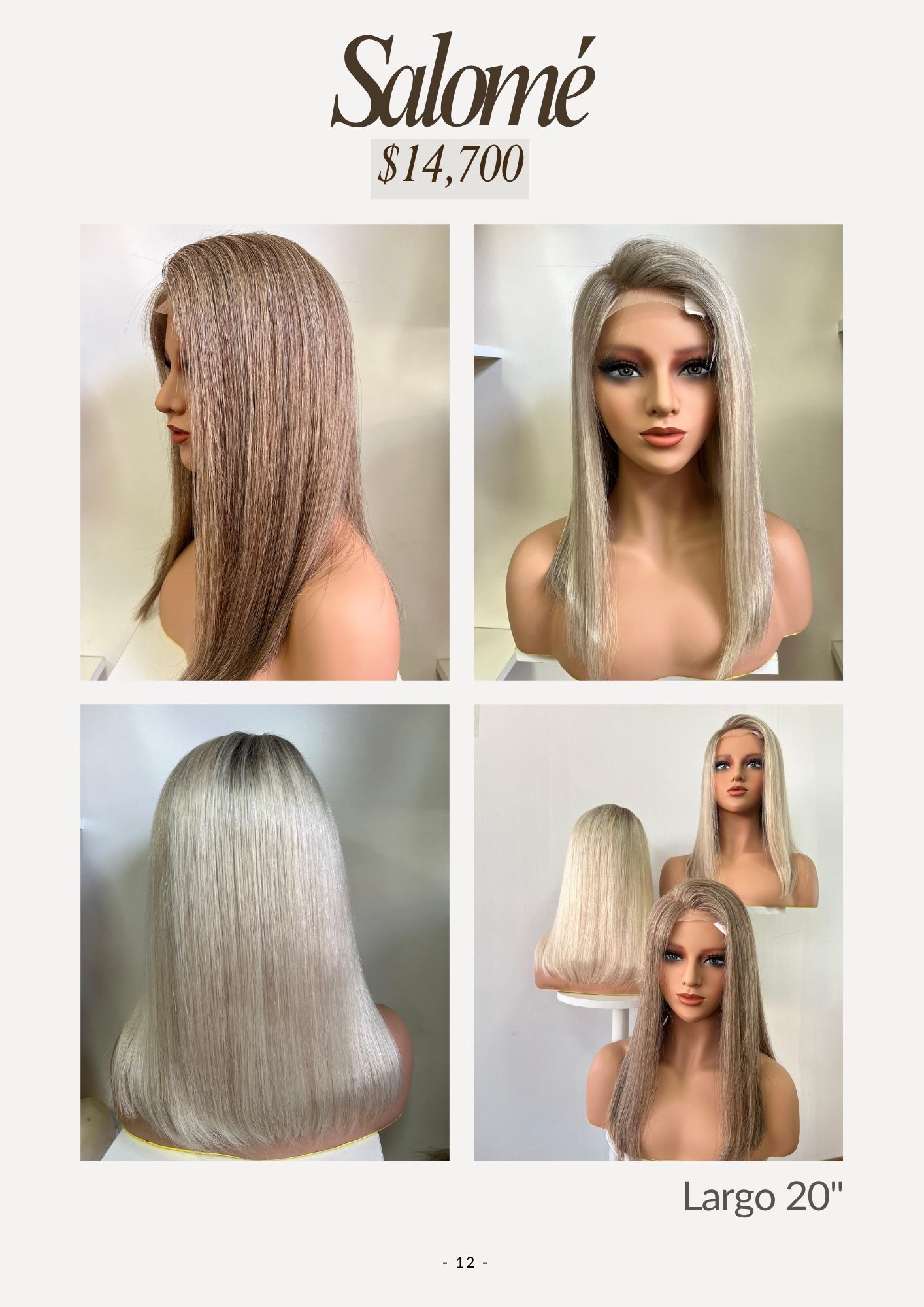 Catálogo de Pelucas Enzo Hair Society