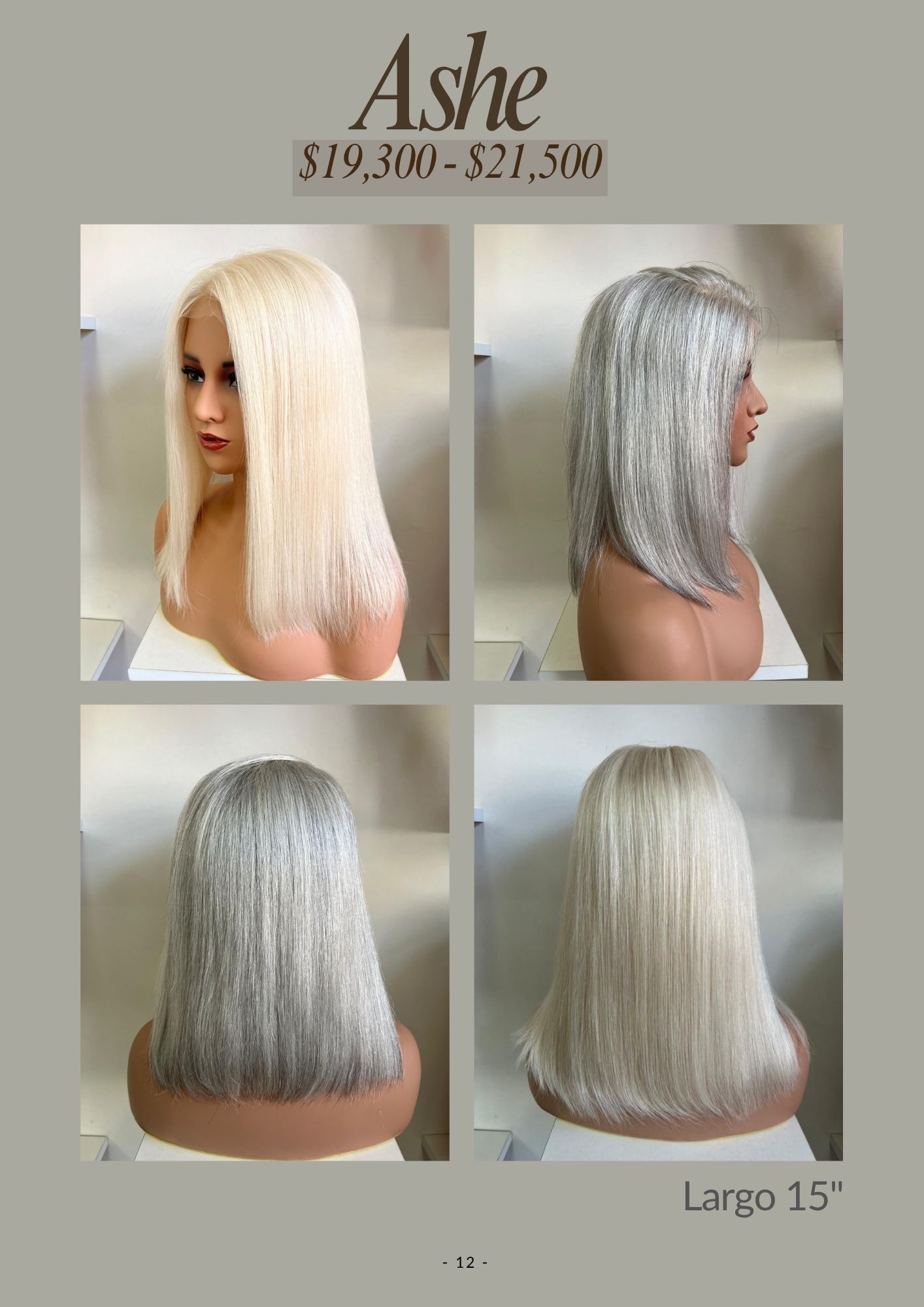 Catálogo de Pelucas Enzo Hair Society