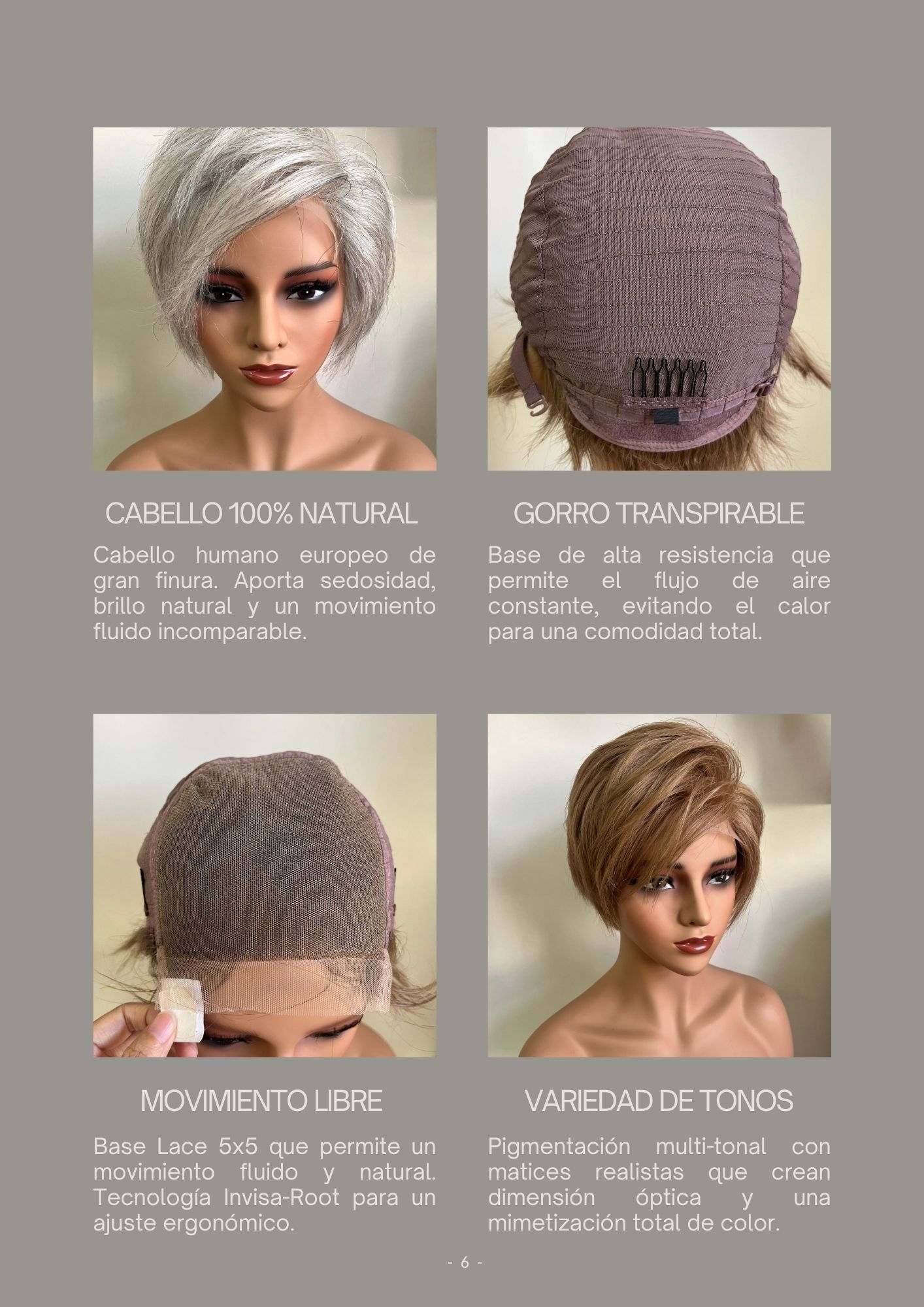 Catálogo de Pelucas Enzo Hair Society