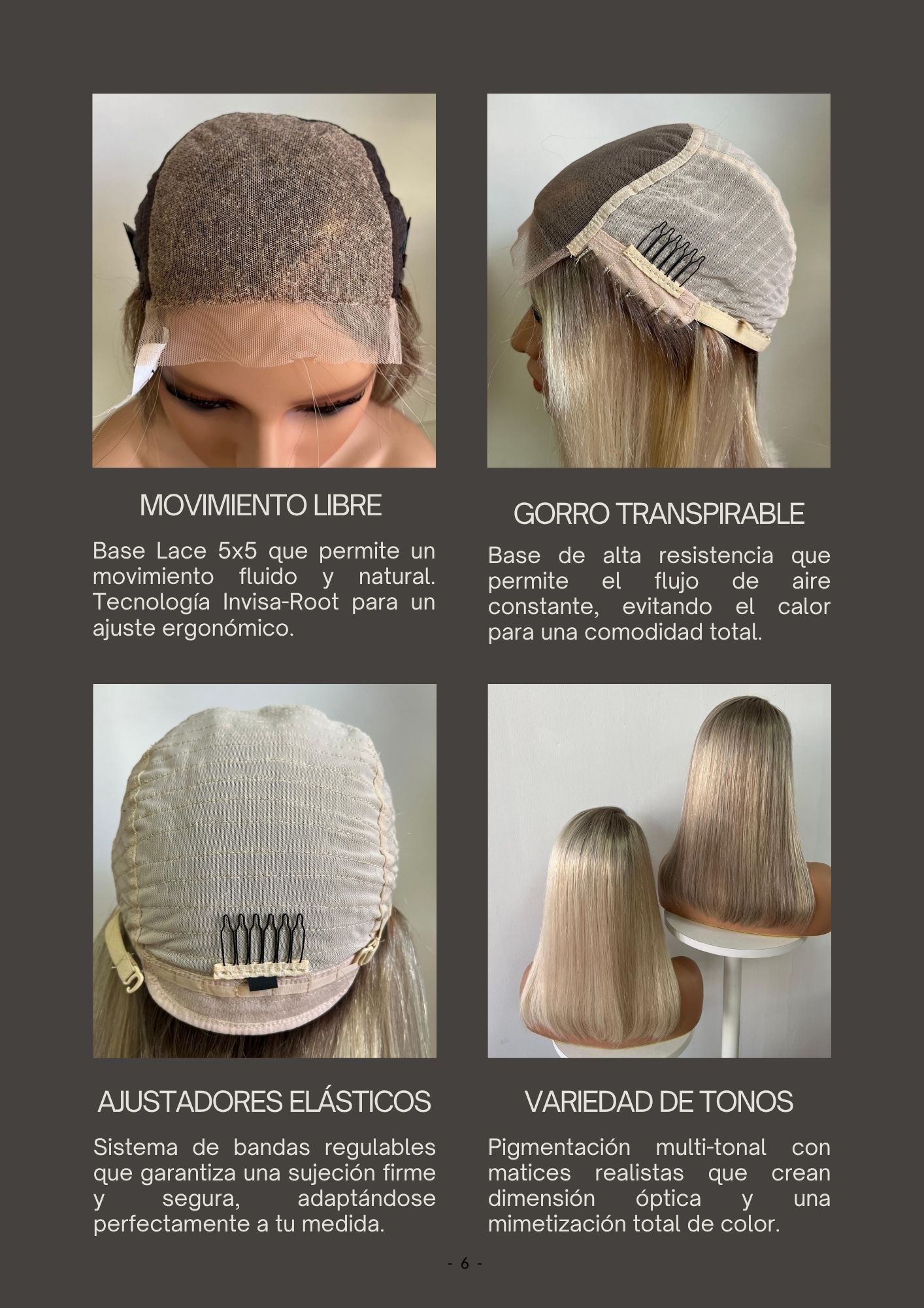 Catálogo de Pelucas Enzo Hair Society