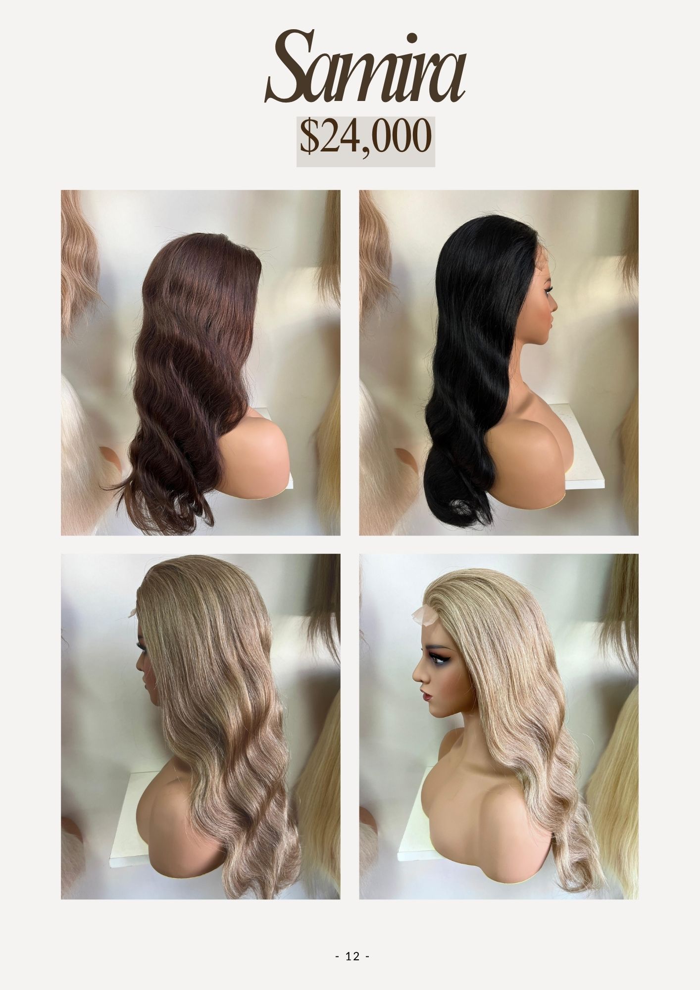 Catálogo de Pelucas Enzo Hair Society