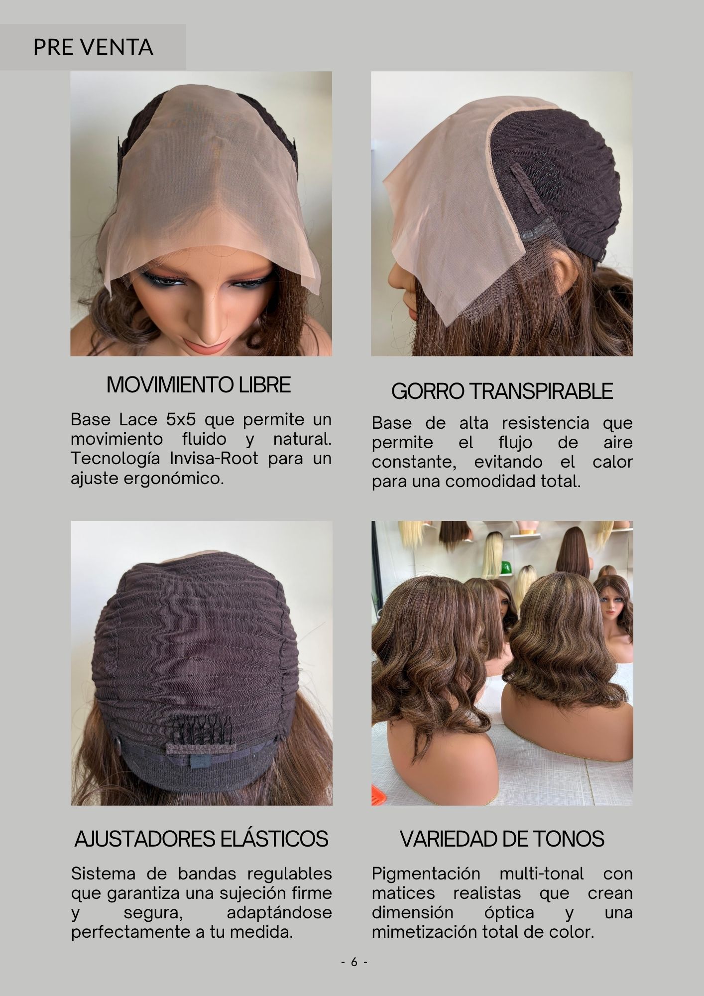 Catálogo de Pelucas Enzo Hair Society