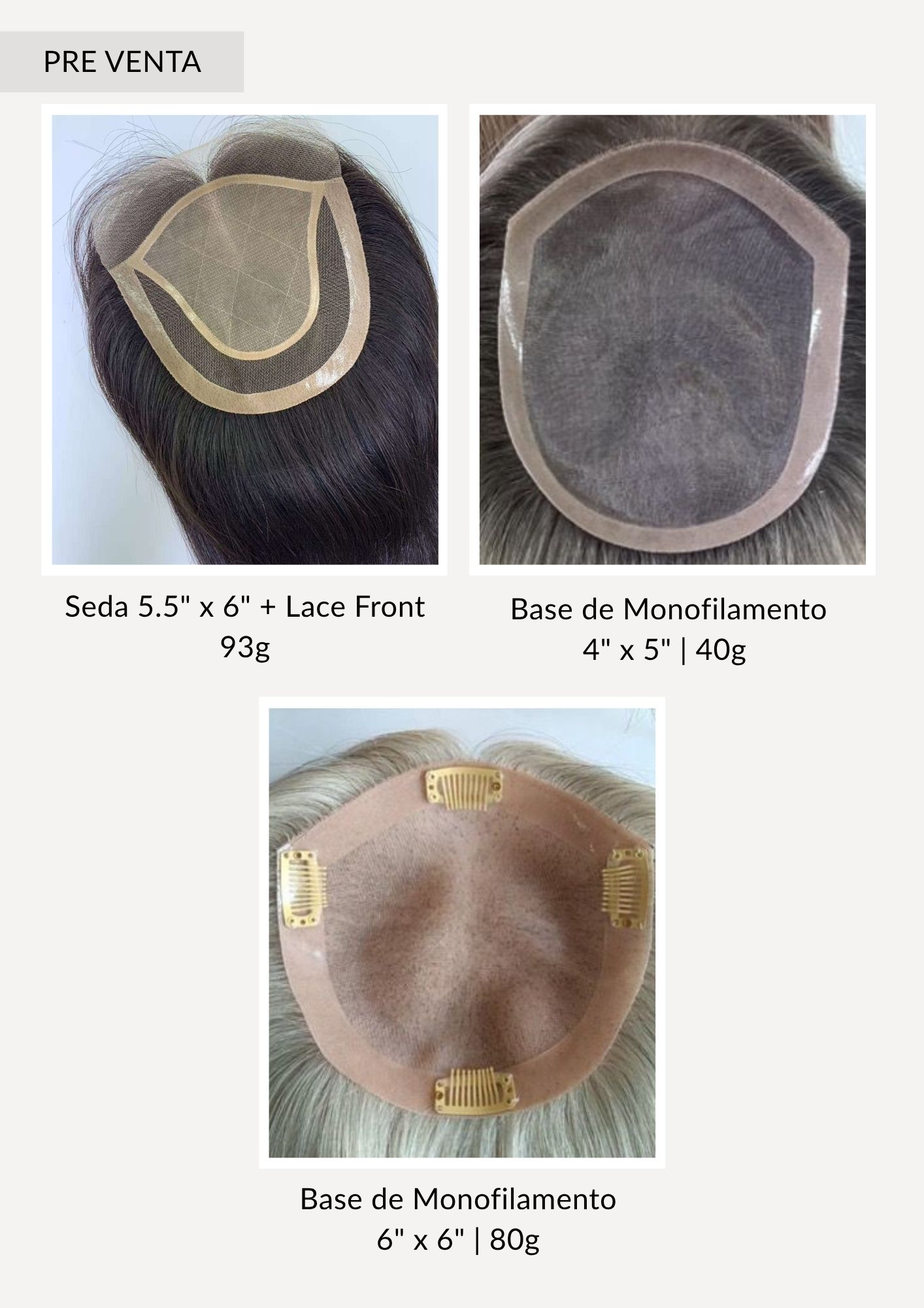 Catálogo de Pelucas Enzo Hair Society