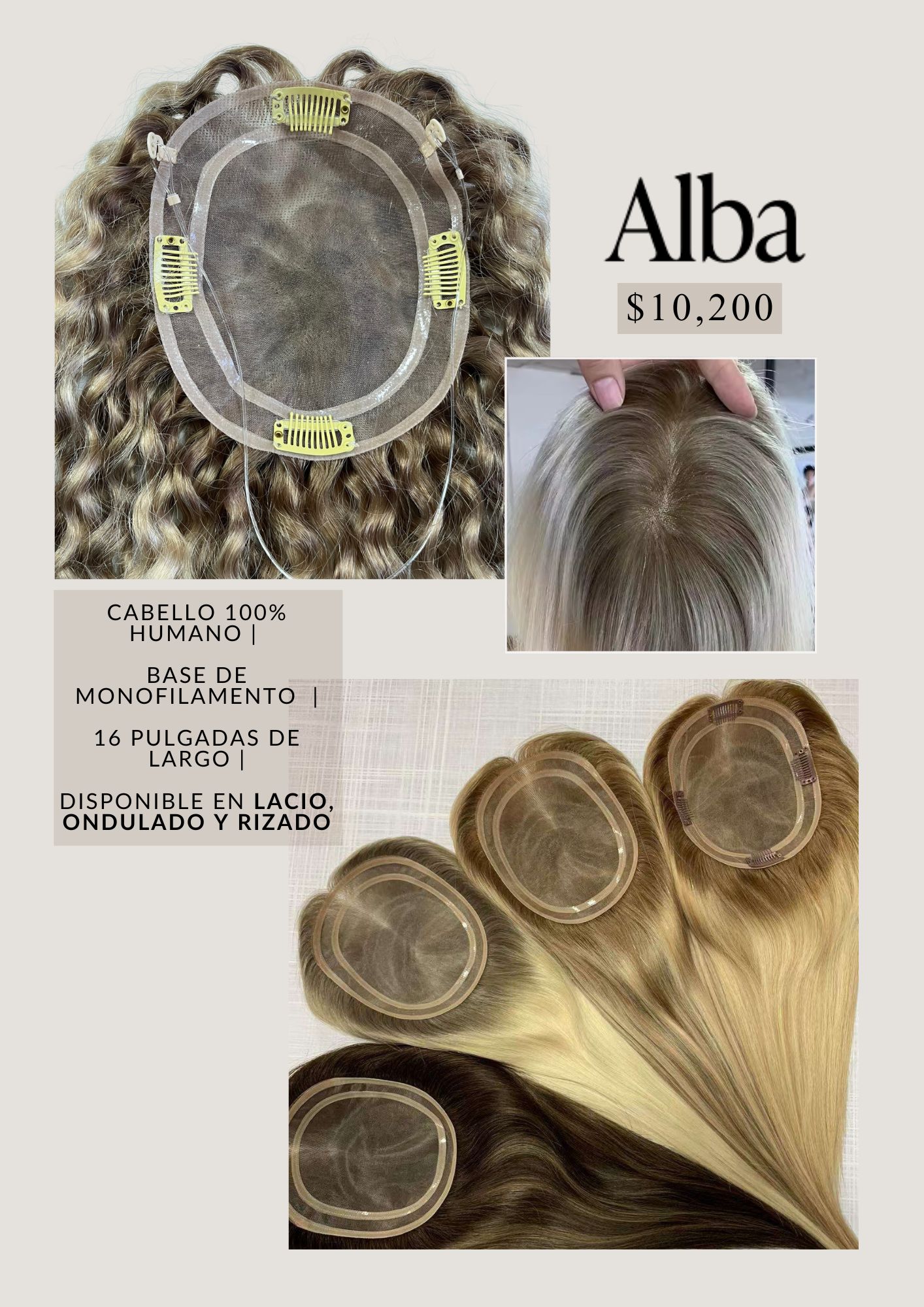 Catálogo de Pelucas Enzo Hair Society