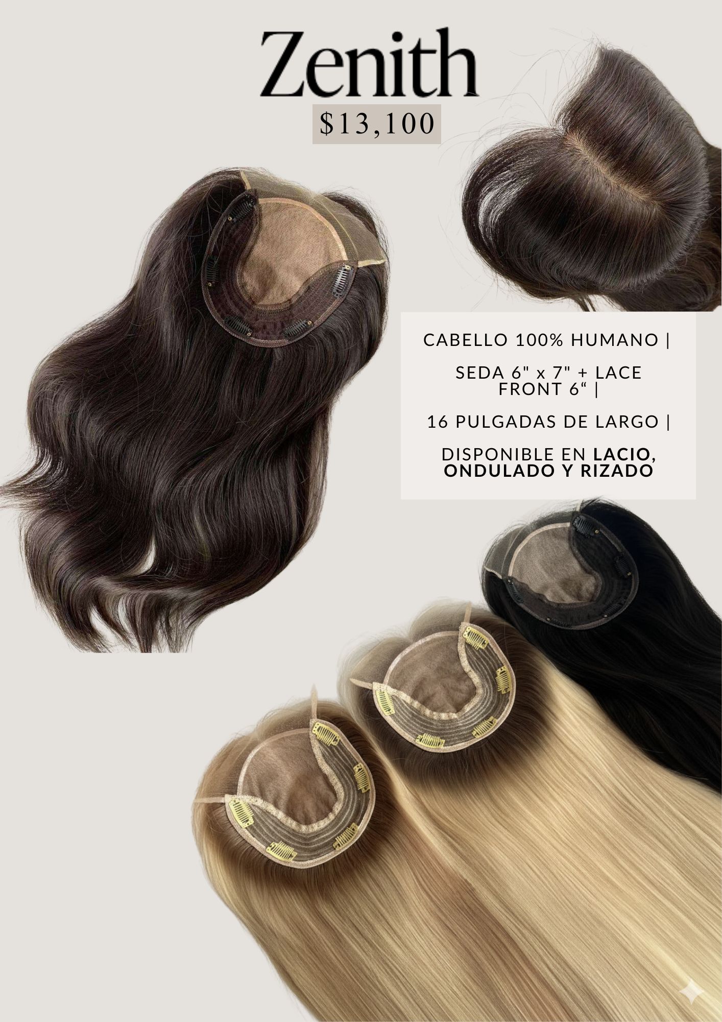 Catálogo de Pelucas Enzo Hair Society