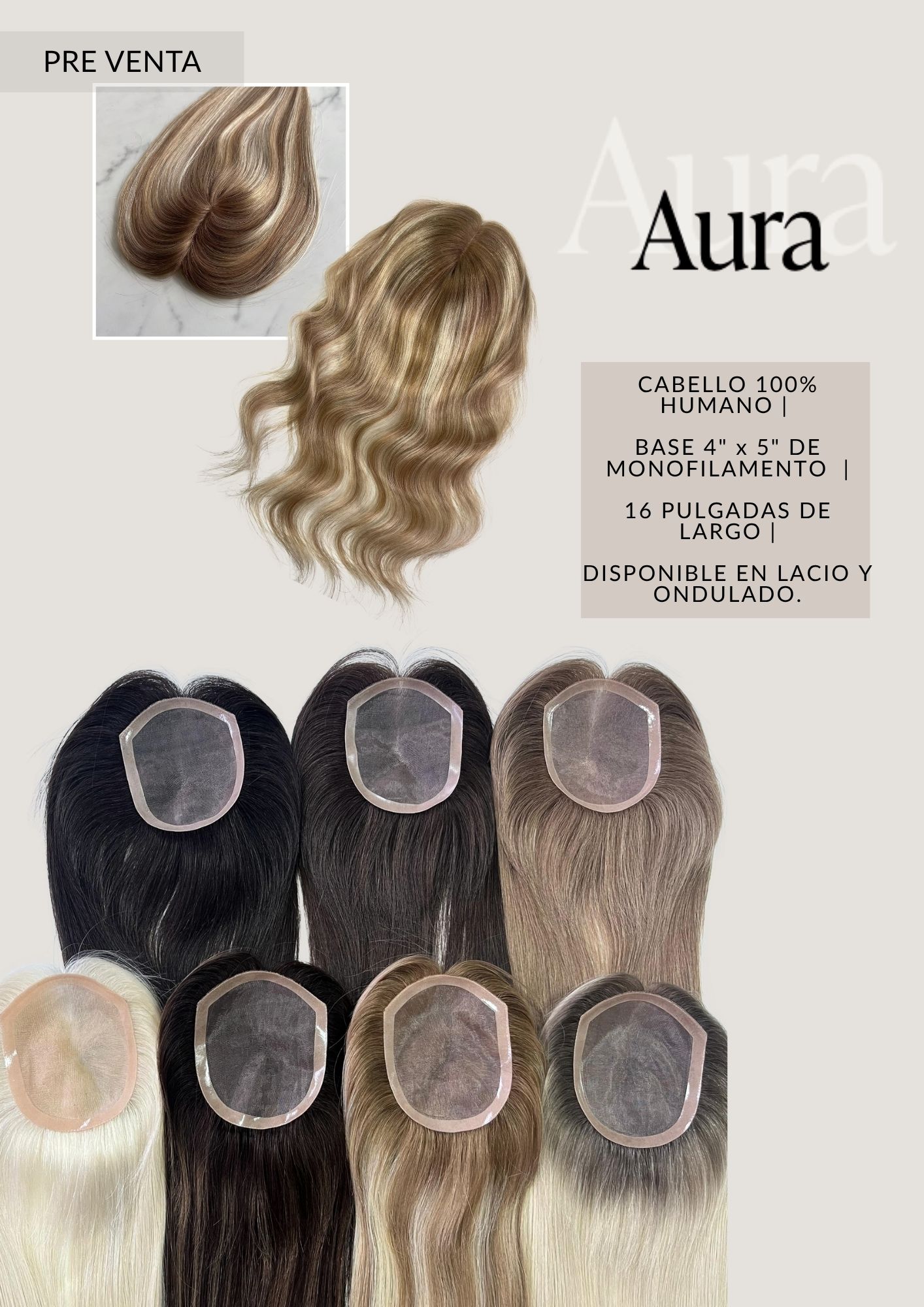 Catálogo de Pelucas Enzo Hair Society