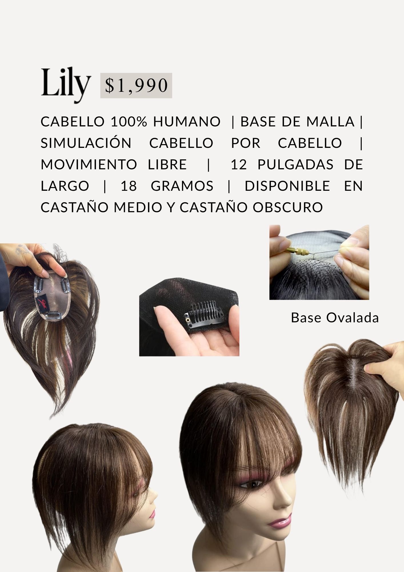 Catálogo de Pelucas Enzo Hair Society