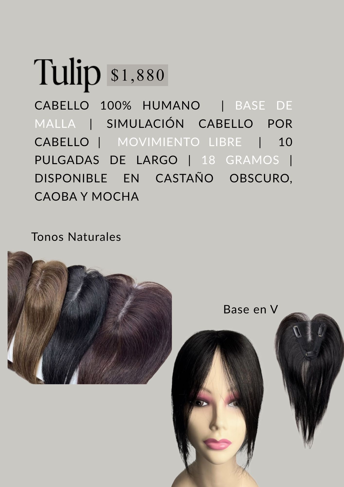 Catálogo de Pelucas Enzo Hair Society