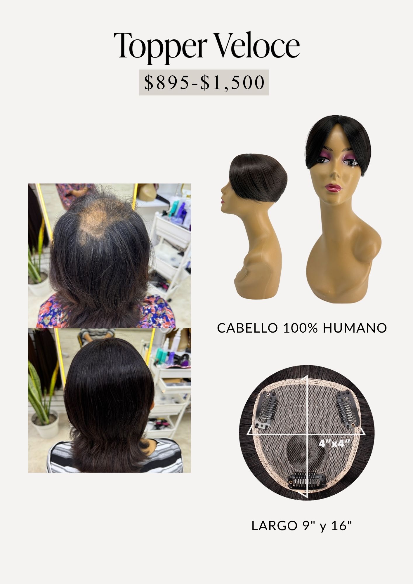 Catálogo de Pelucas Enzo Hair Society