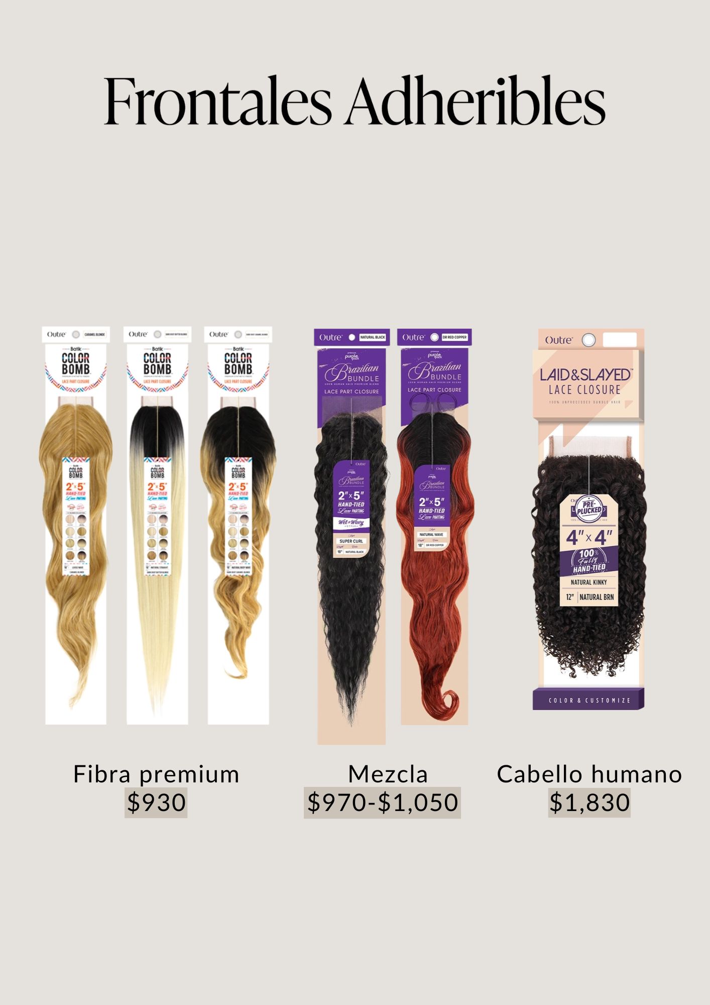 Catálogo de Pelucas Enzo Hair Society