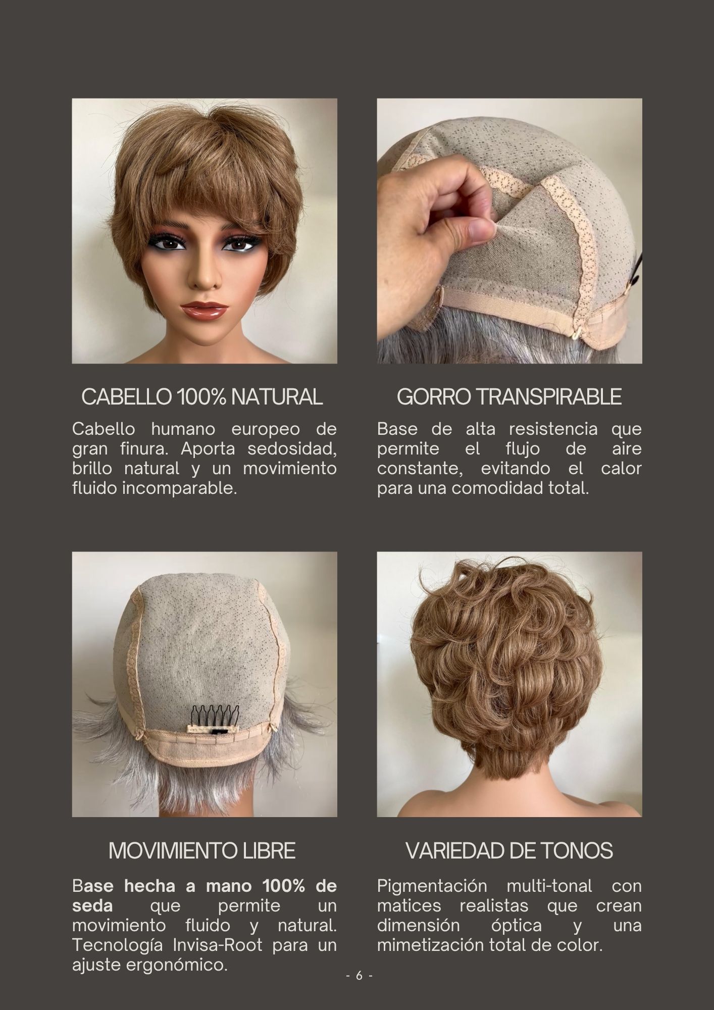 Catálogo de Pelucas Enzo Hair Society
