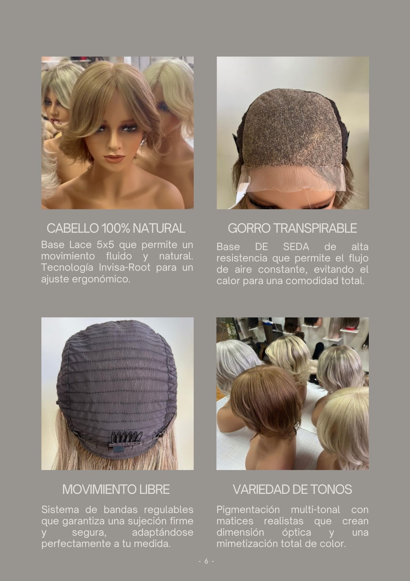 Catálogo de Pelucas Enzo Hair Society