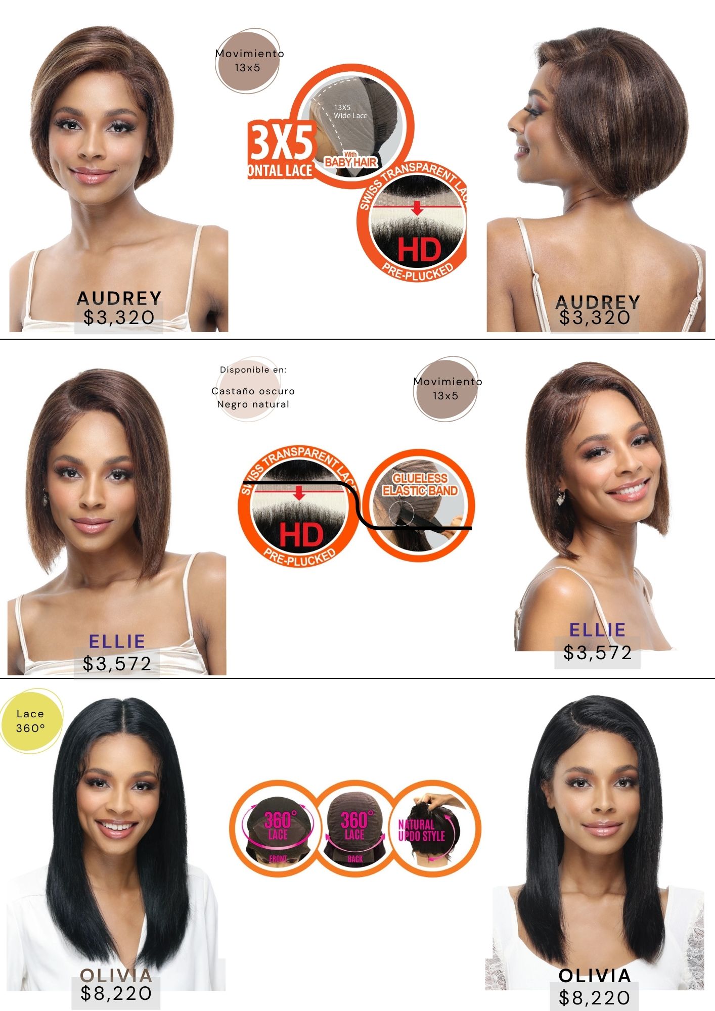 Catálogo de Pelucas Enzo Hair Society