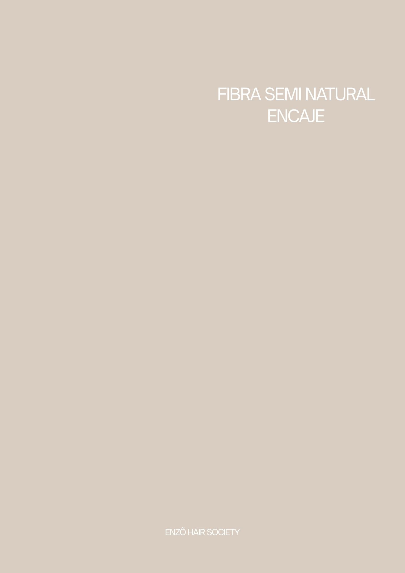 Catálogo de Pelucas Enzo Hair Society