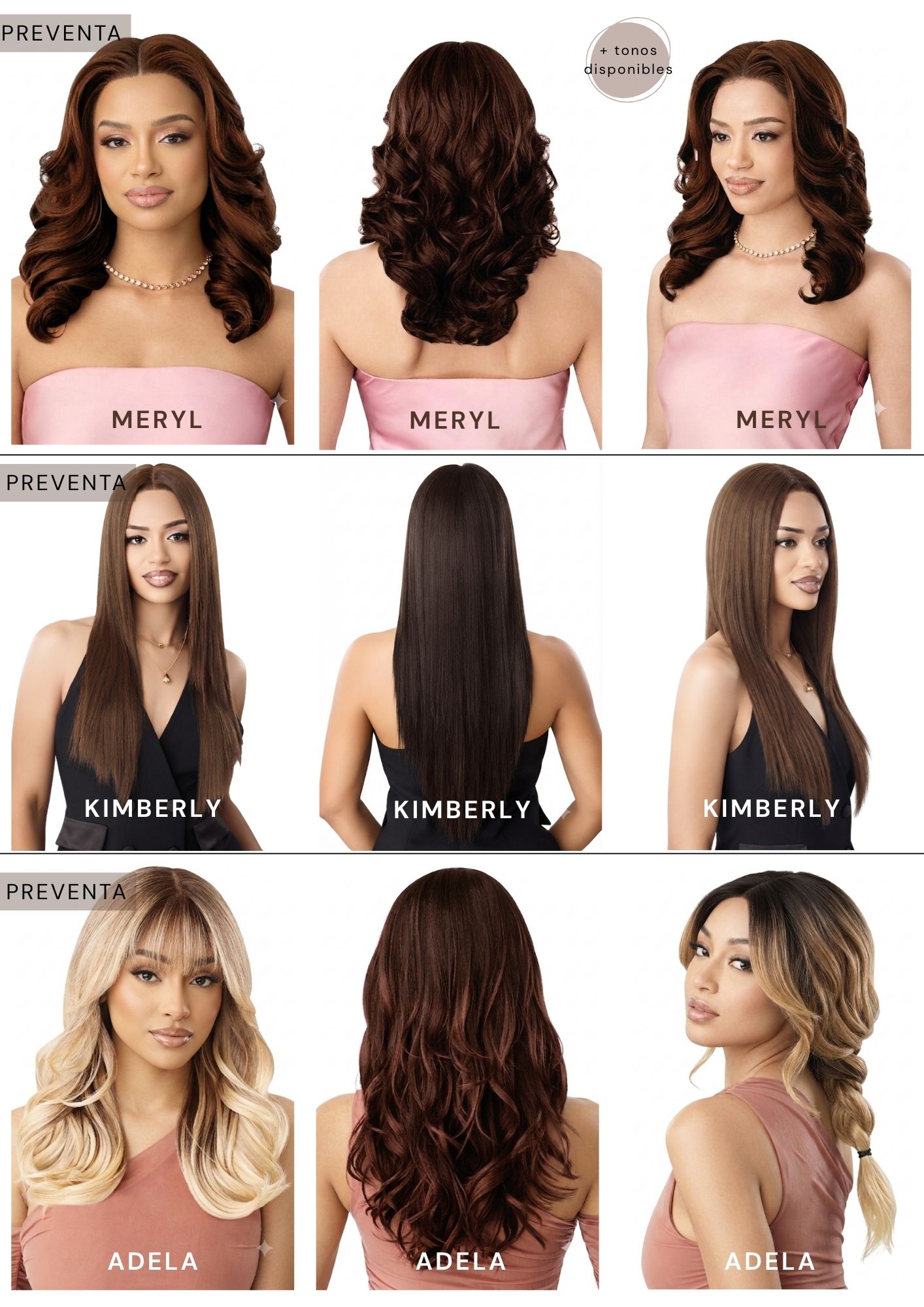 Catálogo de Pelucas Enzo Hair Society