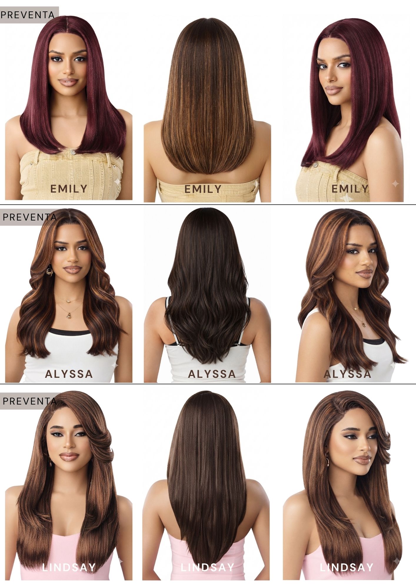 Catálogo de Pelucas Enzo Hair Society
