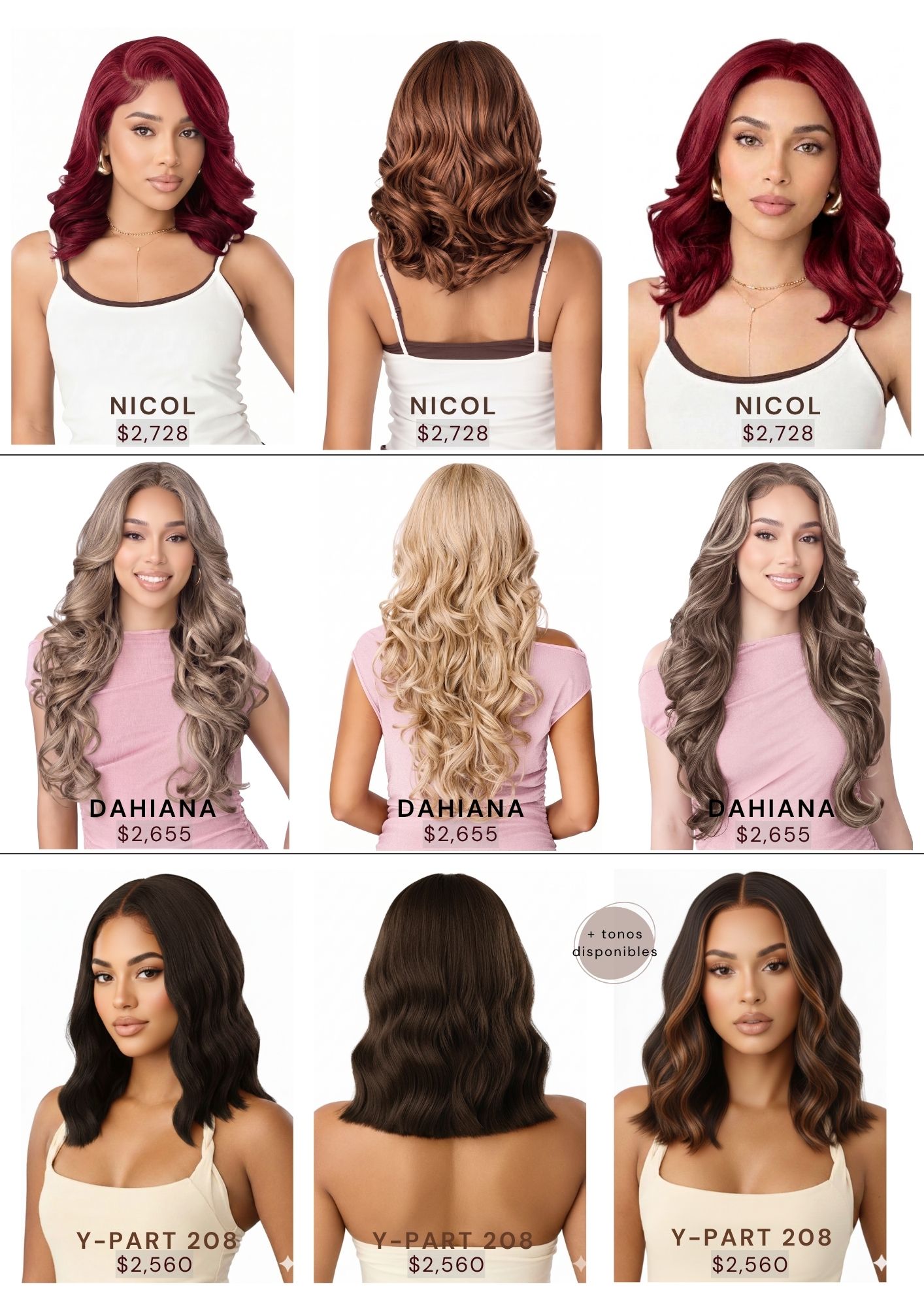 Catálogo de Pelucas Enzo Hair Society