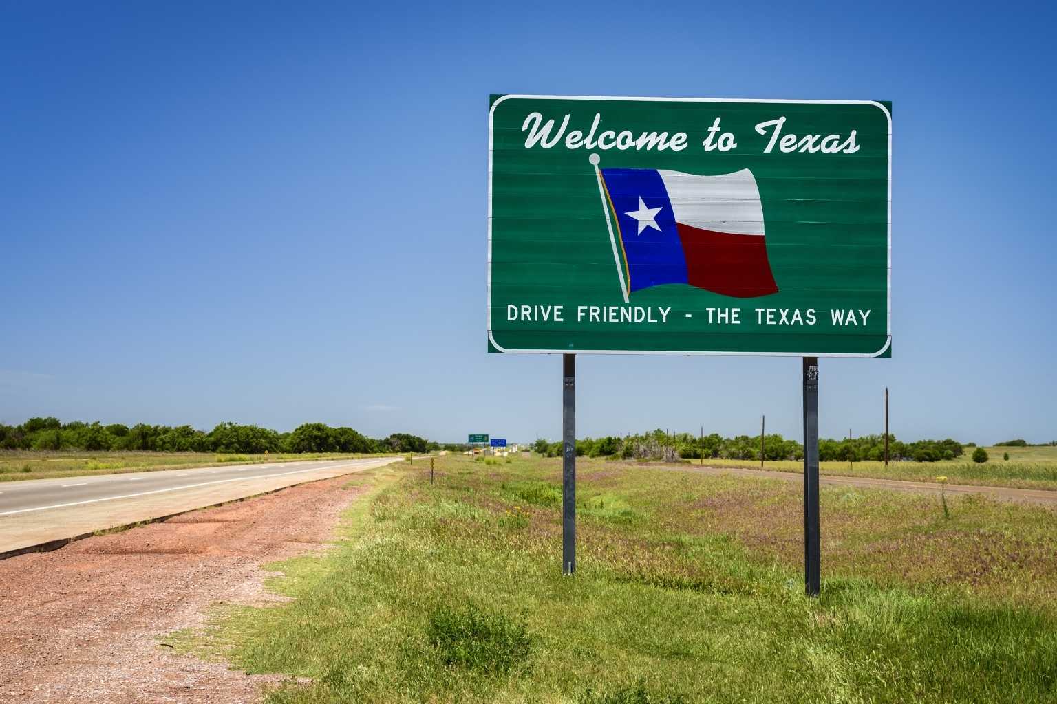Welcome to Texas - Drive Friendly