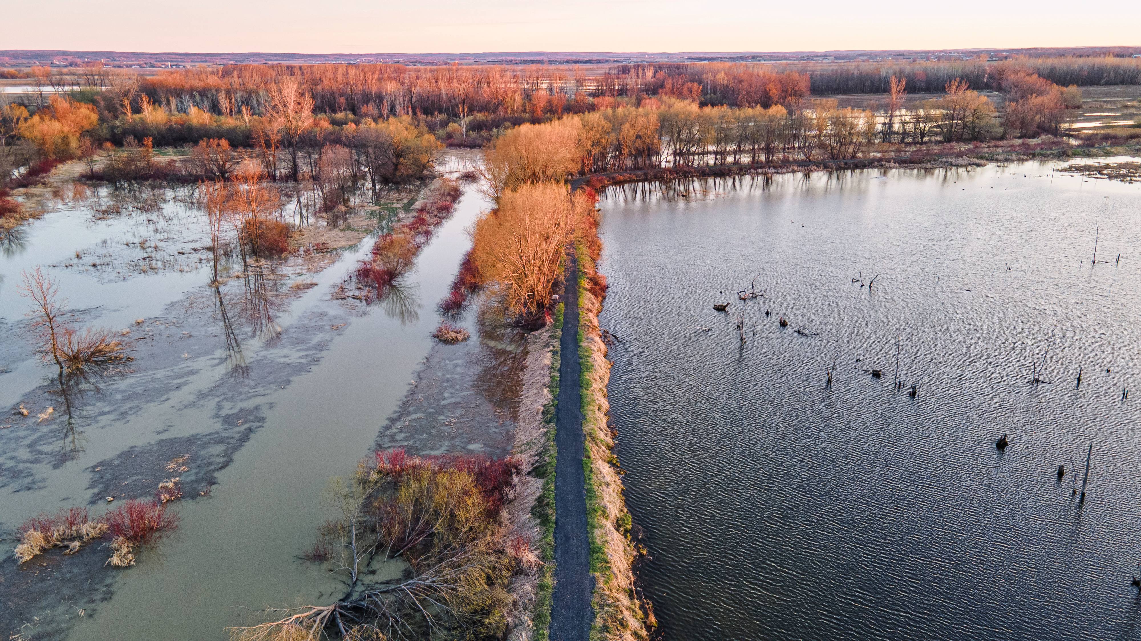 Le sentier des Migrateurs, à Maskinongé