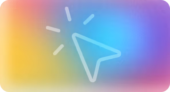 Mouse clicking outline icon on a mesh background