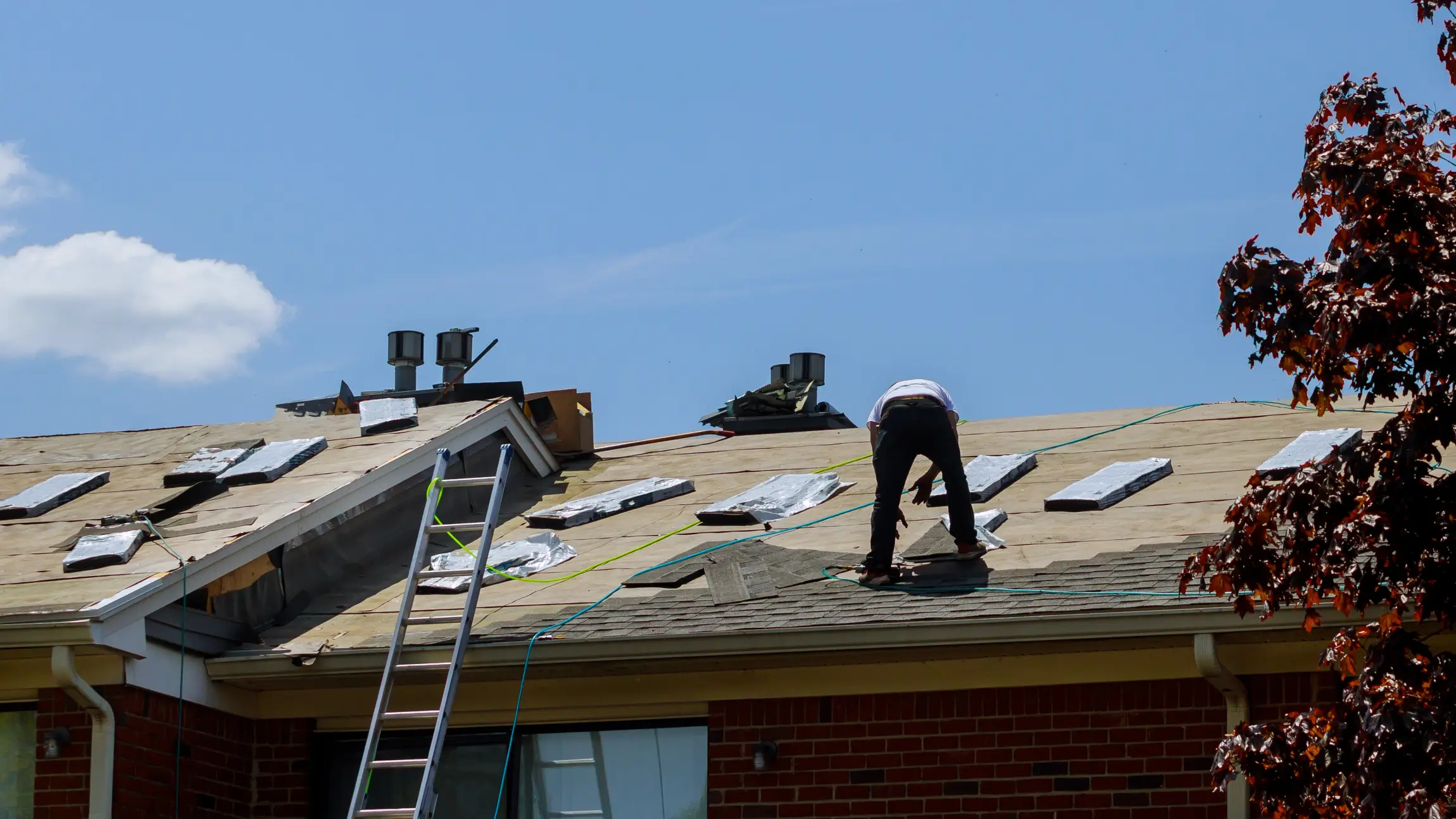 Expert cleaning gutters