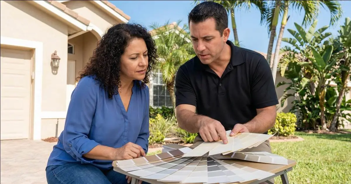 Choosing exterior painting company in Orlando - licensed pros, reviews, climate prep