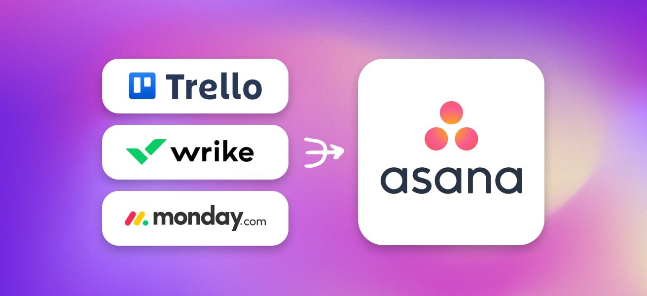Migrating from Trello/Wrike/Monday to Asana: a field-mapping workbook