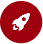 Icon of a rocket