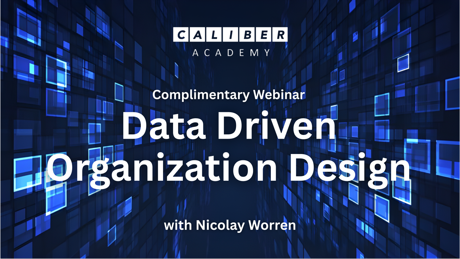 Data Driven Organization Design