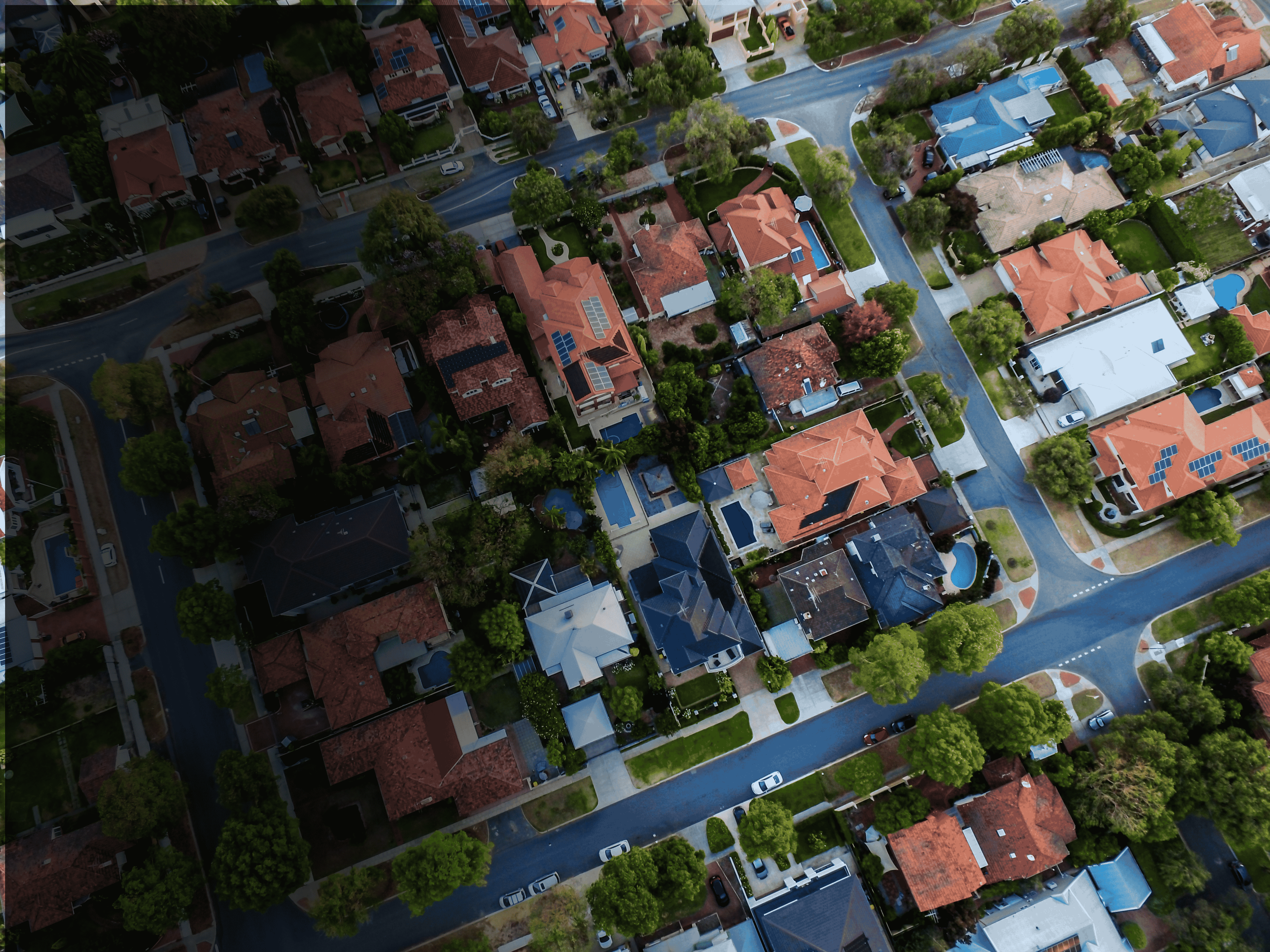 A Picture of some houses