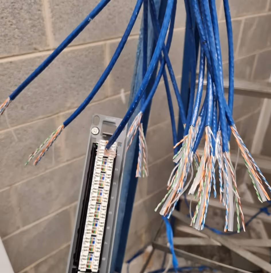 exposed wiring