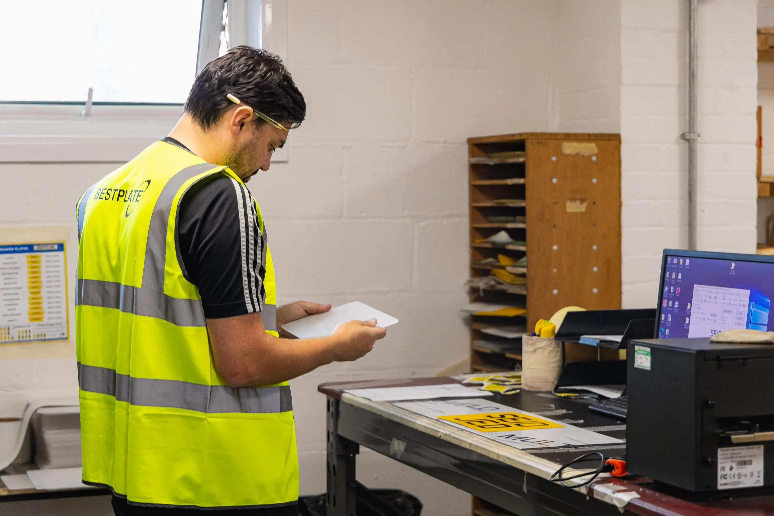 Bestplate number plate manufacturing facility