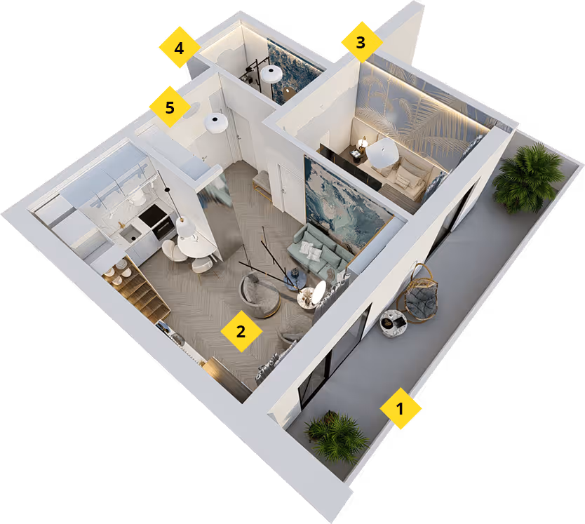 Randare apartament Bijou sur mer