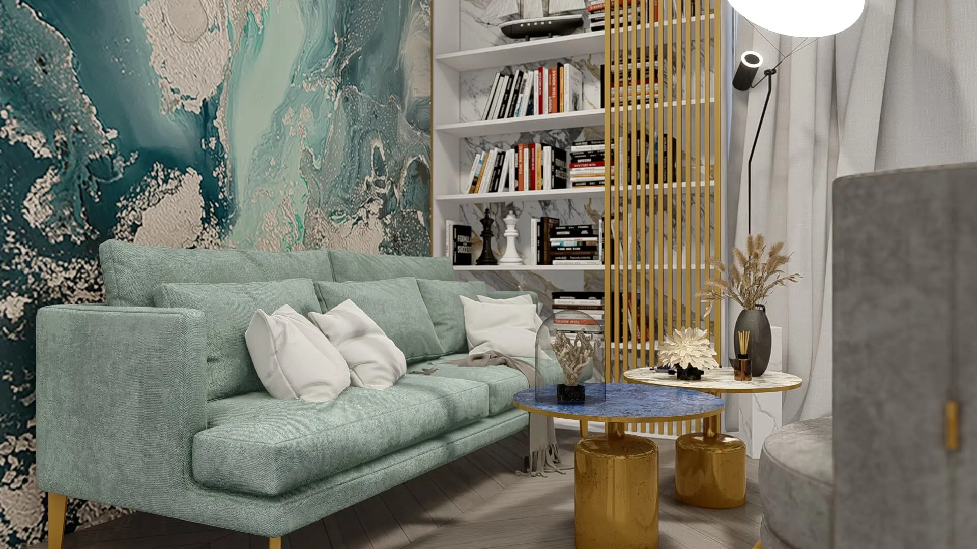 S Residence living apartament
