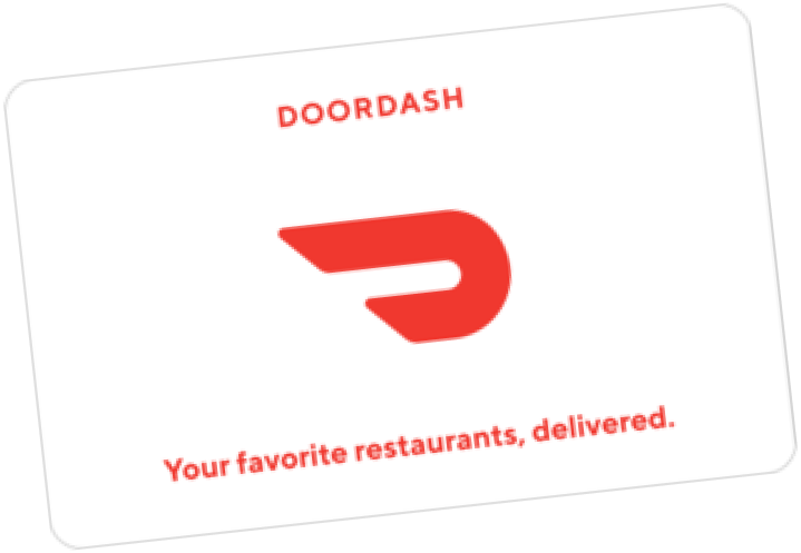 DoorDash gift card