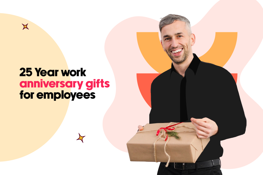 25 Year Work Anniversary Gifts for Employees