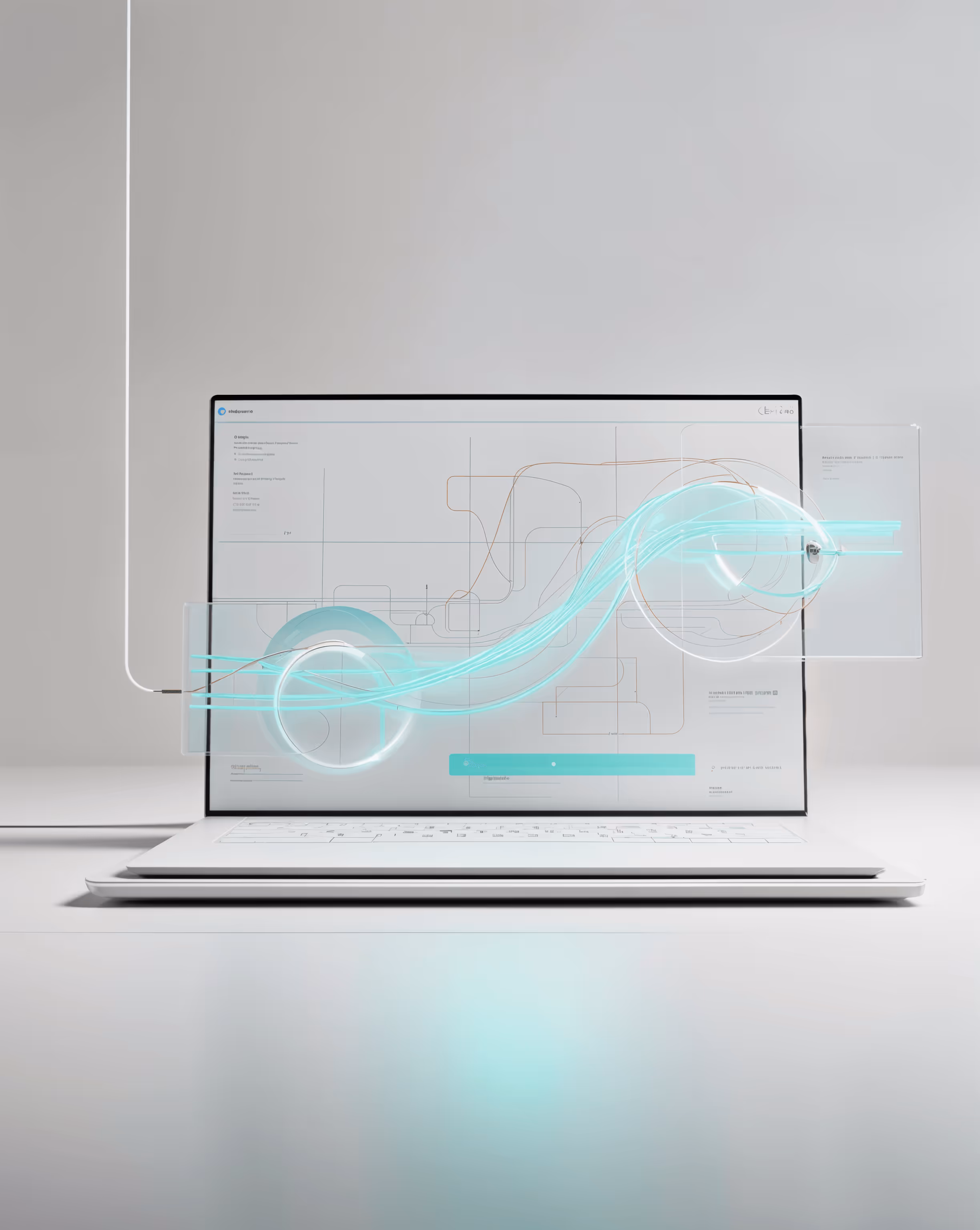 A laptop displaying the digital pro analytics that Myriqo delivers to drive competitive advantage