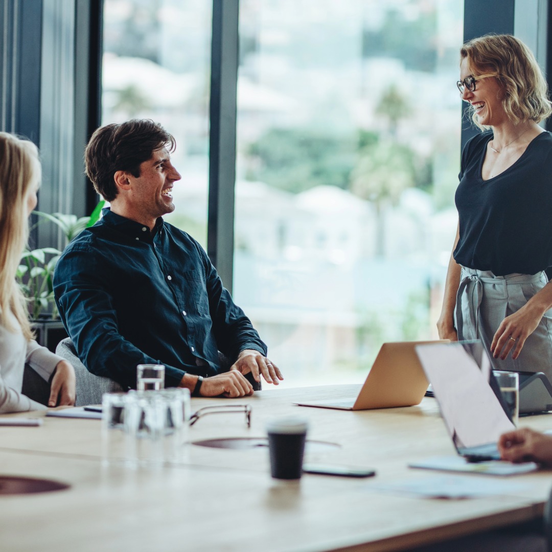 image of computer screens with data dashboards