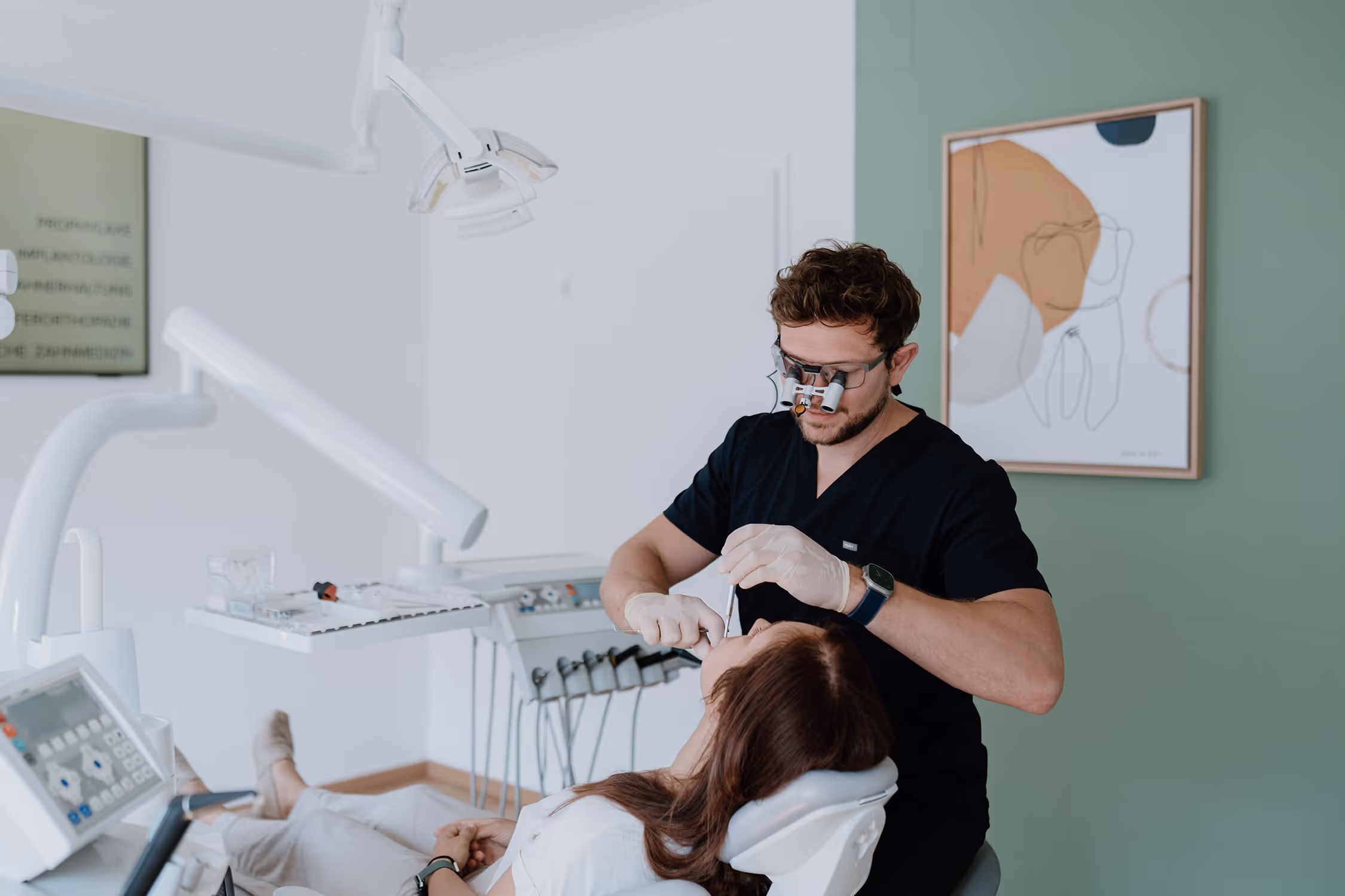 Ordination Dr. Edmund Benjamin Kukla mit Patientin