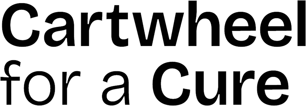 Cartwheel for a Cure logo