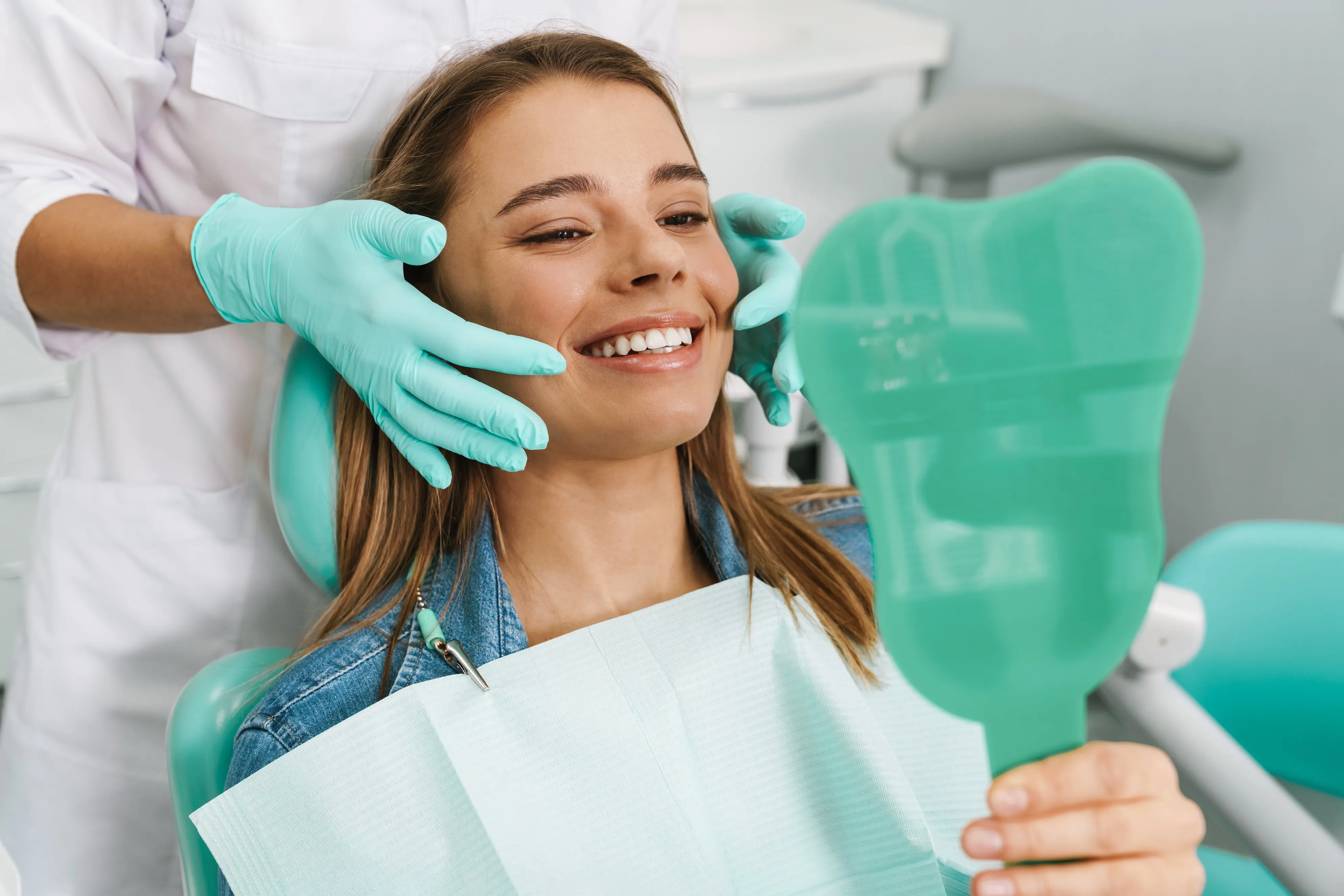 Dental bonding procedure for chipped tooth at Omnia Dental Care in Chino Hills CA