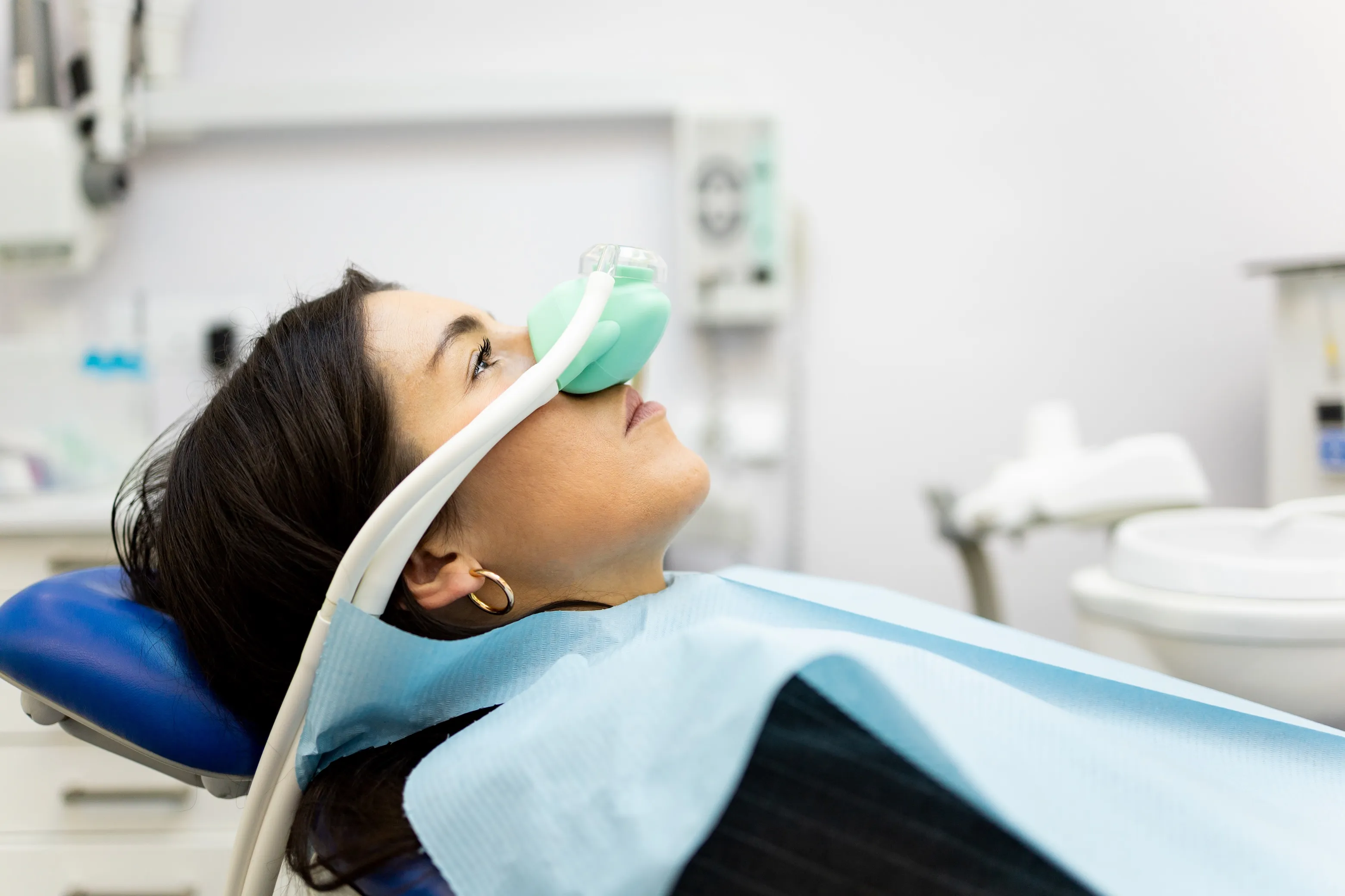Sedation dentistry relaxation at Omnia Dental Care in Chino Hills CA