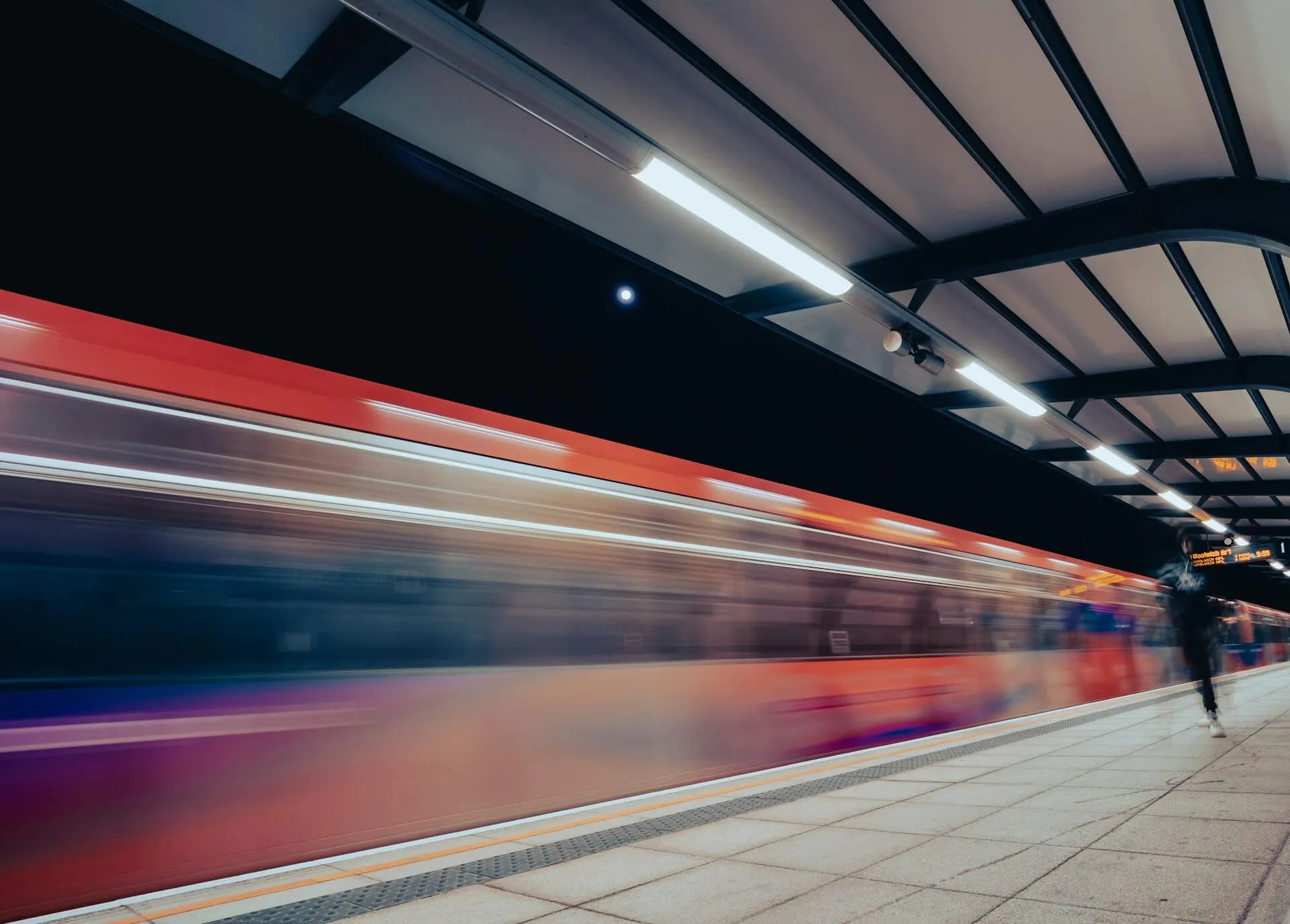 platform next to a train