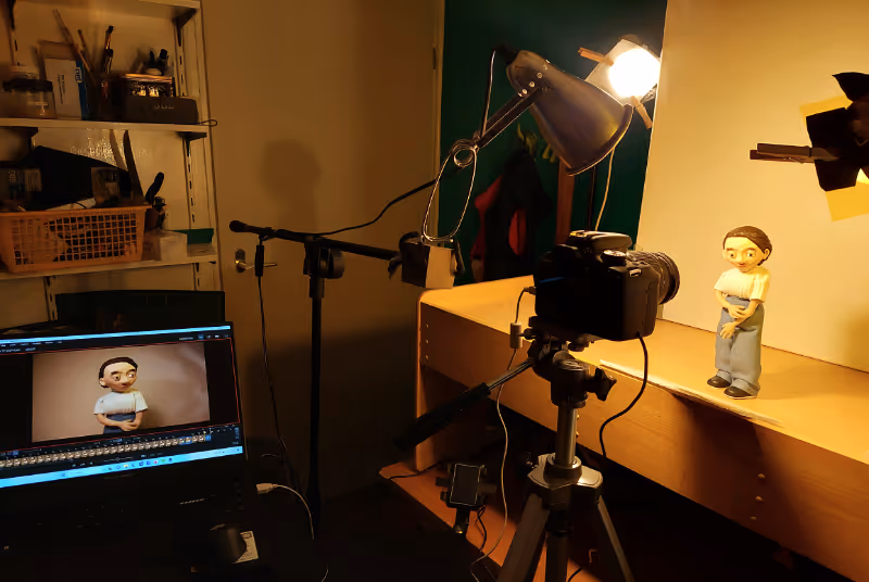 Stop-motionanimatie studio van Fragmonia