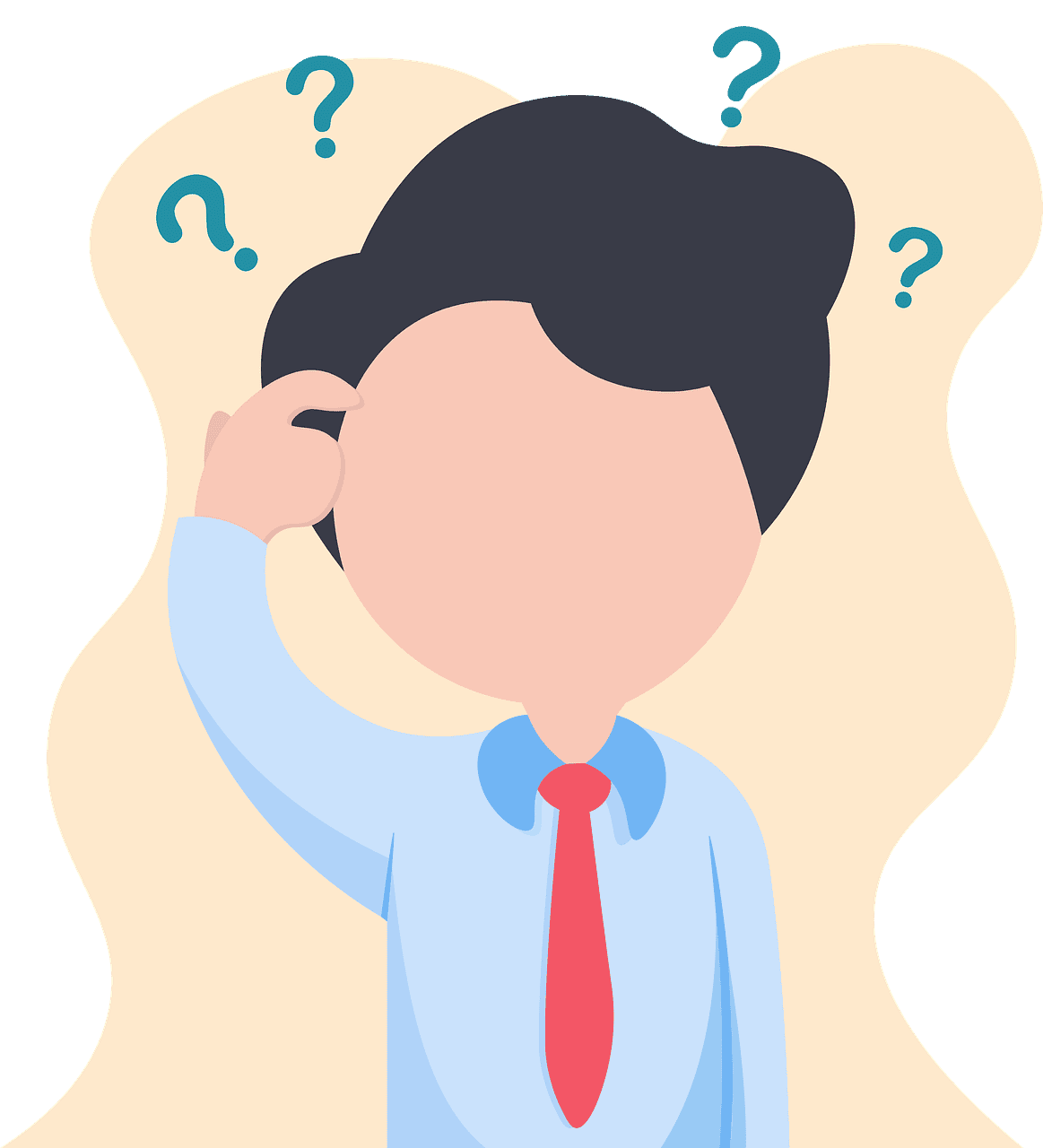 confused person, thinking, questioning, question