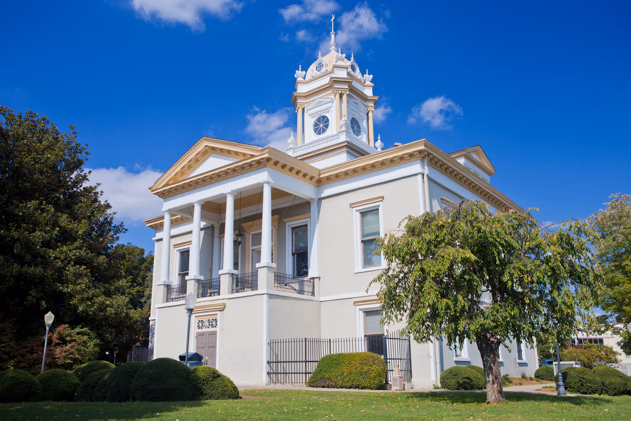 Burke County Courthouse In Morganton, North Carolina