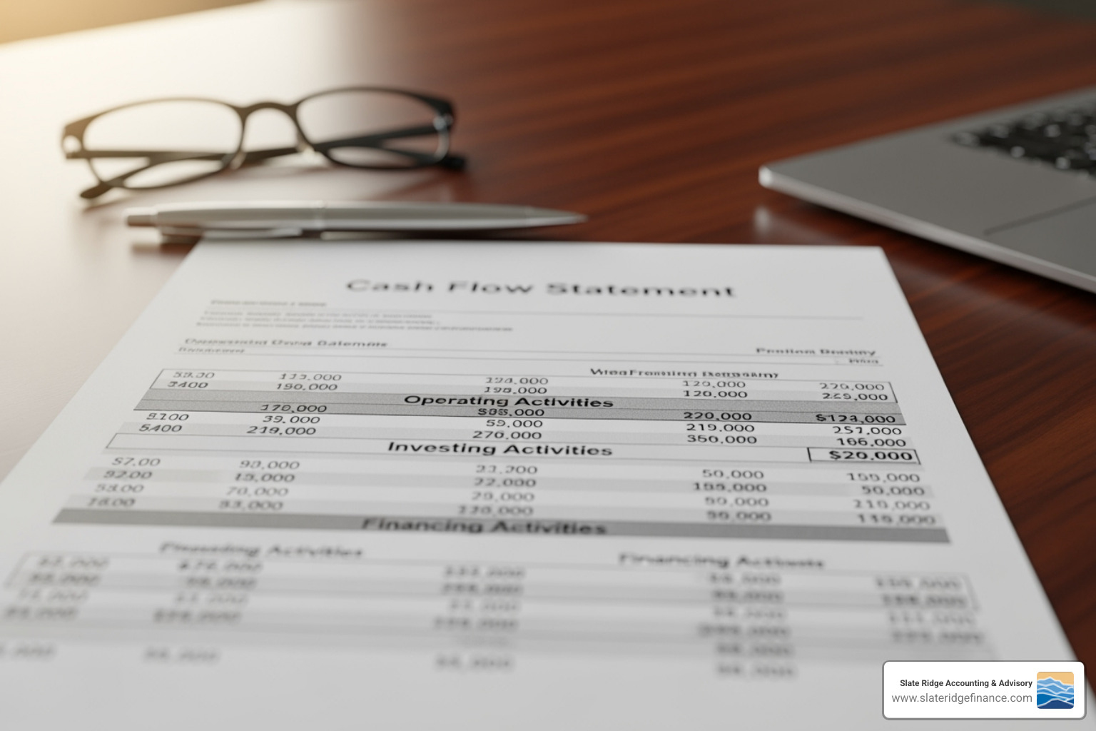 sample cash flow statement - Financial statement preparation sample cash flow statement - Financial statement preparation