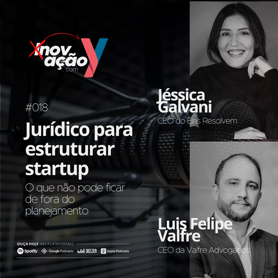 Episódio #018 PodCast Inovação com Y com Jéssica Galvani e Luis Felipe Valfre
